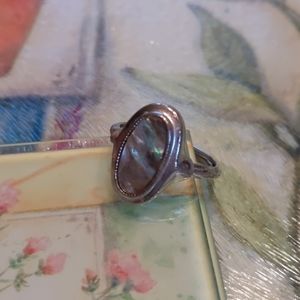 Abalone Avon fashion ring